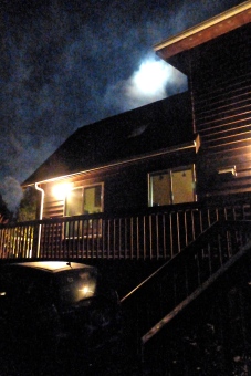 Moonlit House (Washington Coast, March 2104)