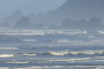 Vast Sea and Rocks (Cannon Beach, Oregon, March 2014)